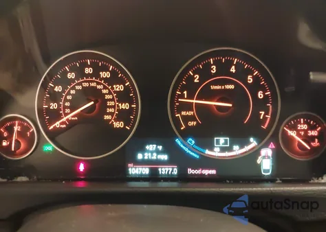 2016 BMW 335I Gran Turismo xDrive z USA, uszkodzony, nr VIN WBA3X9C54GD869916